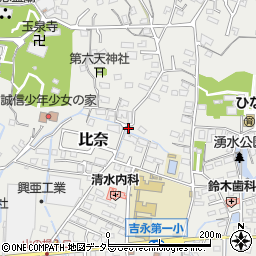 静岡県富士市比奈1421周辺の地図