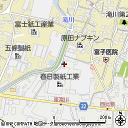 静岡県富士市比奈759周辺の地図
