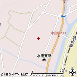 静岡県浜松市天竜区水窪町奥領家3307周辺の地図