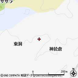 愛知県豊田市中立町東洞周辺の地図