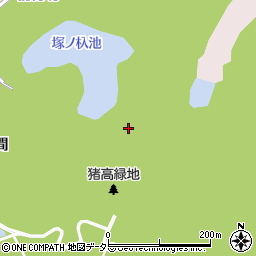 愛知県名古屋市名東区猪高町大字上社周辺の地図