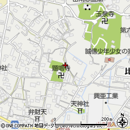 静岡県富士市比奈1228周辺の地図