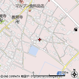 滋賀県愛知郡愛荘町蚊野1473周辺の地図