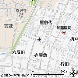 愛知県あま市七宝町川部屋敷代27-2周辺の地図