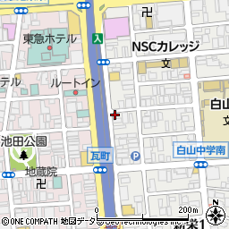 竹新ビル周辺の地図