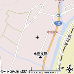 静岡県浜松市天竜区水窪町奥領家3308周辺の地図