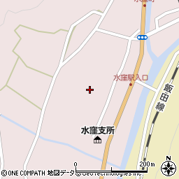 静岡県浜松市天竜区水窪町奥領家3308周辺の地図