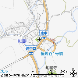 滋賀県大津市伊香立途中町415周辺の地図