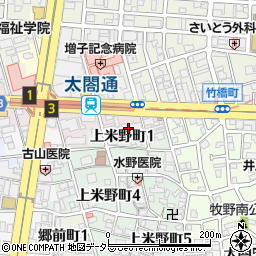ファミリアーレ名駅周辺の地図