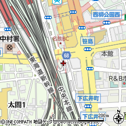 ダイコク名古屋名駅１００円ショップ周辺の地図