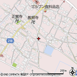 滋賀県愛知郡愛荘町蚊野1434周辺の地図