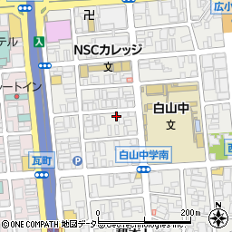 スペース新栄第２６駐車場周辺の地図