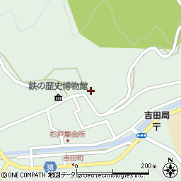 島根県雲南市吉田町吉田2656周辺の地図