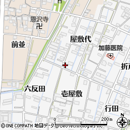 愛知県あま市七宝町川部屋敷代27-4周辺の地図
