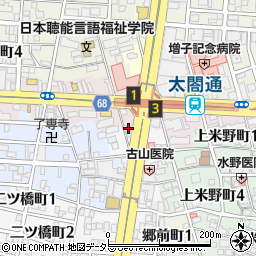 ドミノ・ピザ　黄金通店周辺の地図