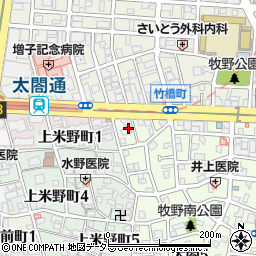 愛知県名古屋市中村区太閤4丁目12-2周辺の地図