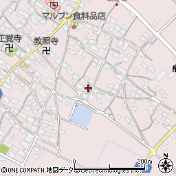 滋賀県愛知郡愛荘町蚊野1461周辺の地図