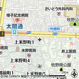 愛知県名古屋市中村区太閤4丁目12-12周辺の地図