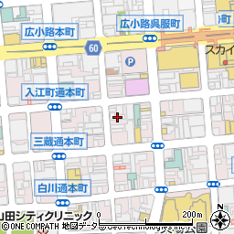 シダックス名古屋栄住吉通クラブ周辺の地図