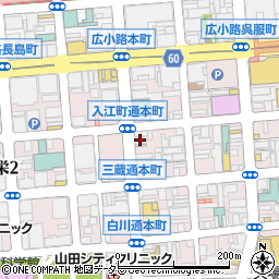 日産レンタカー広小路栄店周辺の地図