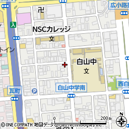 岡田洋紙店周辺の地図