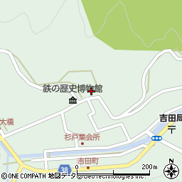 島根県雲南市吉田町吉田2520周辺の地図