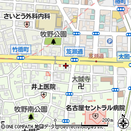 松竹梅第５ホテル周辺の地図