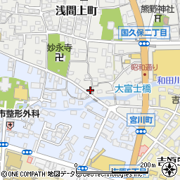 田子の浦タクシー株式会社　事務所周辺の地図