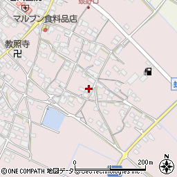 滋賀県愛知郡愛荘町蚊野1470周辺の地図