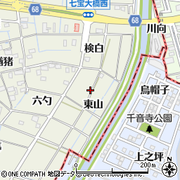 愛知県あま市七宝町桂六勺3周辺の地図