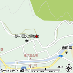 島根県雲南市吉田町吉田2517周辺の地図