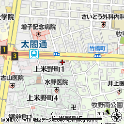 愛知県名古屋市中村区太閤通3丁目45周辺の地図