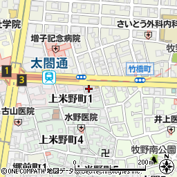 次郎屋 名古屋駅店周辺の地図