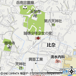 静岡県富士市比奈1354周辺の地図