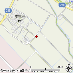 滋賀県愛知郡愛荘町松尾寺1653周辺の地図
