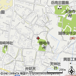 静岡県富士市比奈1219周辺の地図
