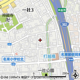 株式会社名古屋施設周辺の地図