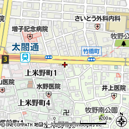 愛知県名古屋市中村区太閤4丁目12-14周辺の地図