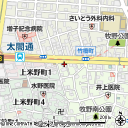 愛知県名古屋市中村区太閤4丁目12-16周辺の地図
