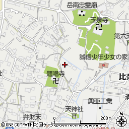 静岡県富士市比奈1328周辺の地図