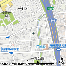 名古屋施設周辺の地図