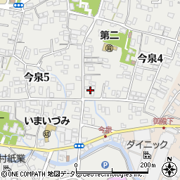 静岡県富士市今泉3丁目11周辺の地図