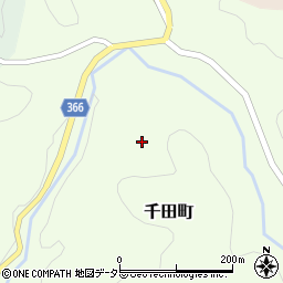 愛知県豊田市千田町向周辺の地図