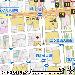 ＴＢＣ名古屋栄店周辺の地図