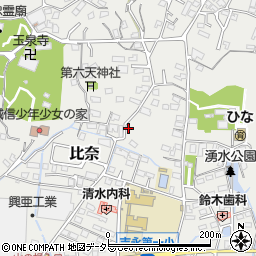 静岡県富士市比奈1419周辺の地図