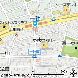 三井住友銀行一社 ＡＴＭ周辺の地図