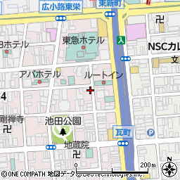愛知県名古屋市中区栄4丁目8-13周辺の地図