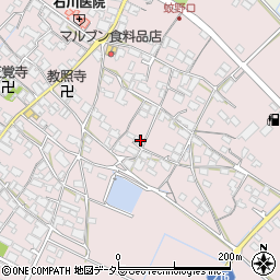 滋賀県愛知郡愛荘町蚊野1479周辺の地図