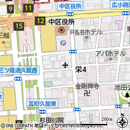 尚友社製本所周辺の地図