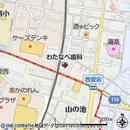 愛知県津島市西愛宕町2丁目78周辺の地図